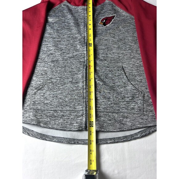 Women's NFL Arizona‎ Cardinals Full Zip Jacket Size XL Hooded LRC7-2 - Picture 7 of 8